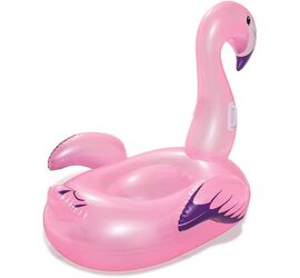 Παιδικό Φουσκωτό Ride On Θαλάσσης Flamingo με Χειρολαβές 127εκ.