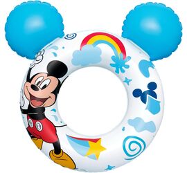 Bestway Φουσκωτή Κουλούρα Mickey Mouse Με Αυτάκια