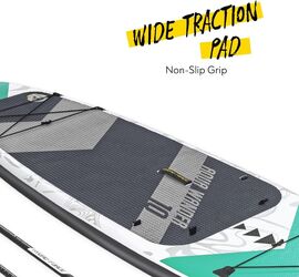 Bestway Hydroforce Aqua Wander Traveltech Φουσκωτή Σανίδα SUP με Μήκος 3.05m