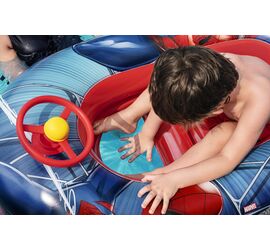 Bestway Φουσκωτή Βάρκα Με Τιμόνι Spiderman  112cm x 71cm