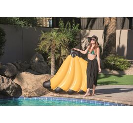 Bestway Φουσκωτό Στρώμα Θαλάσσης Κίτρινο 139cm x 129cm