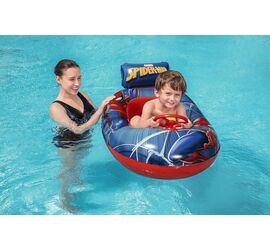 Bestway Φουσκωτή Βάρκα Με Τιμόνι Spiderman  112cm x 71cm