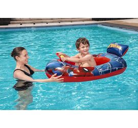 Bestway Φουσκωτή Βάρκα Με Τιμόνι Spiderman  112cm x 71cm