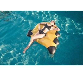 Bestway Φουσκωτό Στρώμα Θαλάσσης Κίτρινο 139cm x 129cm