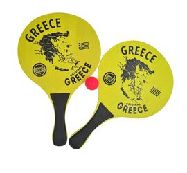 Ρακέτα Παραλίας  8mm με Χάρτη Greece