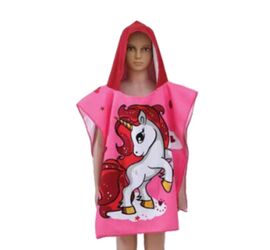 Παιδικό Poncho Για Κορίτσια 60cm x 102cm