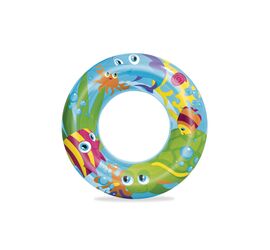 Bestway Παιδική Κουλούρα Θαλάσσης Ενυδρείο 56cm με Ψαράκια & Μέδουσα για 3-6 Ετών