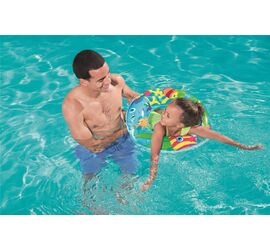Bestway Παιδική Κουλούρα Θαλάσσης Ενυδρείο 56cm με Ψαράκια & Μέδουσα για 3-6 Ετών