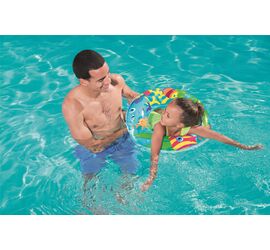 Bestway Παιδική Κουλούρα Θαλάσσης Ενυδρείο 56cm με Ψαράκια & Μέδουσα για 3-6 Ετών