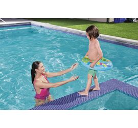 Bestway Παιδική Κουλούρα Θαλάσσης Ενυδρείο 56cm με Ψαράκια & Μέδουσα για 3-6 Ετών
