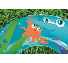 Bestway Παιδική Κουλούρα Θαλάσσης Ενυδρείο 56cm με Ψαράκια & Μέδουσα για 3-6 Ετών