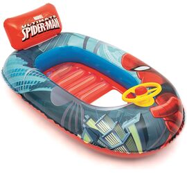 Bestway Φουσκωτή Βάρκα Spiderman Με τιμόνι 112cm x 71cm