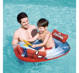 Bestway Φουσκωτή Βάρκα Spiderman Με τιμόνι 112cm x 71cm