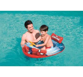 Bestway Φουσκωτή Βάρκα Spiderman Με τιμόνι 112cm x 71cm