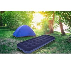 Jilong Φουσκωτό Στρώμα Camping Βελουτέ 191cm x 73cm x22cm