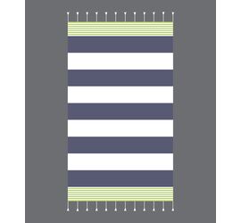 Peshtemal Βαμβακερό με Κρόσσια 90cm x 180cm