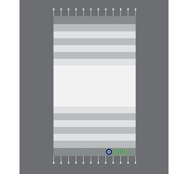 Peshtemal Βαμβακερό Corfu με Κρόσια 90cm x 180cm