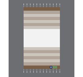 Peshtemal Βαμβακερό Kos με Κρόσσια 90cm x 180cm