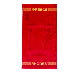 Πετσέτα Θαλάσσης με Ειδική Velour Ύφανση. 86cm x 160 580gr