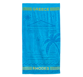 Πετσέτα Θαλάσσης με Ειδική Velour Ύφανση. 86cm x 160 580gr