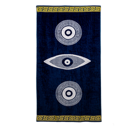Πετσέτα Θαλάσσης με Ειδική Velour Ύφανση. 86cm x 160 580gr