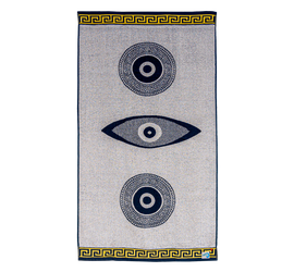 Πετσέτα Θαλάσσης με Ειδική Velour Ύφανση. 86cm x 160 580gr