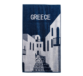 Πετσέτα Θαλάσσης με Ειδική Velour Ύφανση. 86cm x 160 580gr