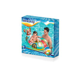 Bestway Φουσκωτή Παιδική Βάρκα Splash Buddy Αστακός / Αρκουδάκι 117x116cm για 3+ Ετών