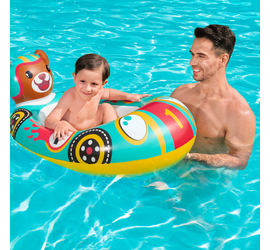 Bestway Φουσκωτή Παιδική Βάρκα Splash Buddy Αστακός / Αρκουδάκι 117x116cm για 3+ Ετών