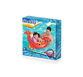 Bestway Φουσκωτή Παιδική Βάρκα Splash Buddy Αστακός / Αρκουδάκι 117x116cm για 3+ Ετών