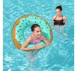 Bestway Φουσκωτή Κουλούρα Θαλάσσης Donut 91cm για 10+ Ετών