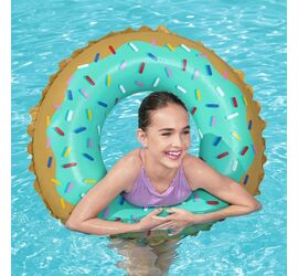 Bestway Φουσκωτή Κουλούρα Θαλάσσης Donut 91cm για 10+ Ετών
