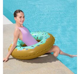 Bestway Φουσκωτή Κουλούρα Θαλάσσης Donut 91cm για 10+ Ετών