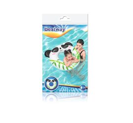 Bestway Φουσκωτή Παιδική Κουλούρα Θαλάσσης Panda & Βατραχάκι 79-85cm για 3-6 Ετών
