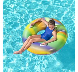 Bestway Φουσκωτή Κουλούρα Θαλάσσης με Χερούλια 119cm για 12+ Ετών