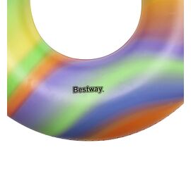 Bestway Φουσκωτή Κουλούρα Θαλάσσης με Χερούλια 119cm για 12+ Ετών