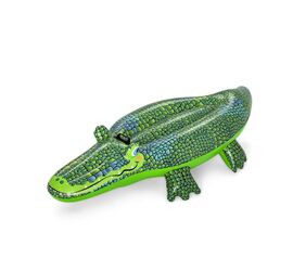 Bestway Crocodile Παιδικό Φουσκωτό Ride On Θαλάσσης Κροκόδειλος με Χειρολαβές Πράσινο 152εκ.