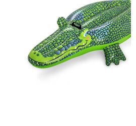 Bestway Crocodile Παιδικό Φουσκωτό Ride On Θαλάσσης Κροκόδειλος με Χειρολαβές Πράσινο 152εκ.