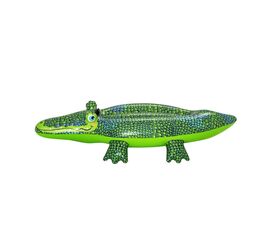 Bestway Crocodile Παιδικό Φουσκωτό Ride On Θαλάσσης Κροκόδειλος με Χειρολαβές Πράσινο 152εκ.