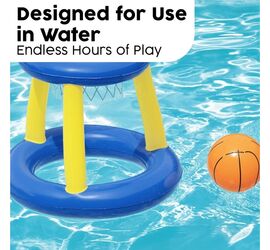 Bestway Splash 'N Hoop Φουσκωτή Μπασκέτα Πισίνας  Ø61cm