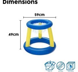 Bestway Splash 'N Hoop Φουσκωτή Μπασκέτα Πισίνας  Ø61cm