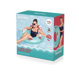 Bestway Κουλούρα Με Μαξιλαράκι , Ποτηροθήκη & Χειρολαβές Ø113cm