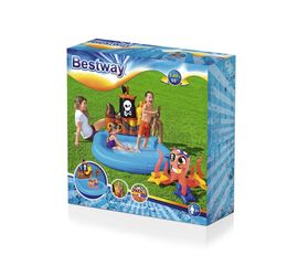 Bestway 52211 Παιδική Πισίνα Φουσκωτή Καράβι Πειρατικό