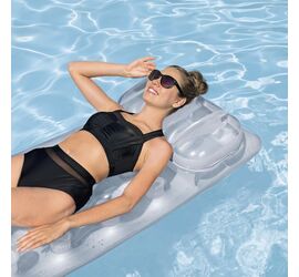 Bestway Φουσκωτό Στρώμα Με Μαξιλάρι 188cm x 71cm