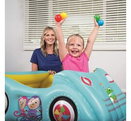 ΦΟΥΣΚΩΤΟ ΜΕ ΜΠΑΛΛΕΣ FISHER PRICE 1.19*.79*.51CM ΣΕ ΚΟΥΤΙ