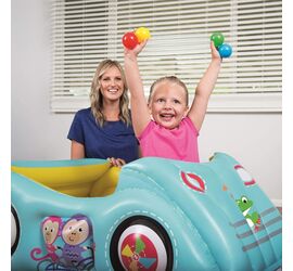 ΦΟΥΣΚΩΤΟ ΜΕ ΜΠΑΛΛΕΣ FISHER PRICE 1.19*.79*.51CM ΣΕ ΚΟΥΤΙ