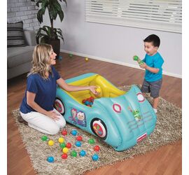ΦΟΥΣΚΩΤΟ ΜΕ ΜΠΑΛΛΕΣ FISHER PRICE 1.19*.79*.51CM ΣΕ ΚΟΥΤΙ