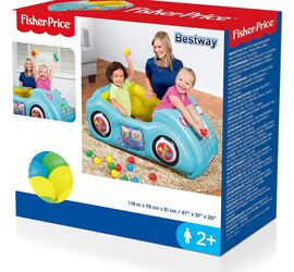 ΦΟΥΣΚΩΤΟ ΜΕ ΜΠΑΛΛΕΣ FISHER PRICE 1.19*.79*.51CM ΣΕ ΚΟΥΤΙ