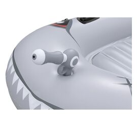 Bestway Sharkventure Παιδική Φουσκωτή Σανίδα Κολύμβησης Καρχαρίας με Νεροπίστολο 160x115cm για 3+ Ετών