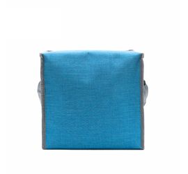 COOLER BAG 6L ΜΕ ΥΦΑΣΜΑ (3 ΧΡΩΜΑΤΑ) ΠΡ.ΚΙΝΑ